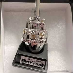 Vintage 925 Sterling Silver City of Jerusalem Dreidel